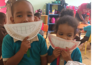 Paper plate smiles